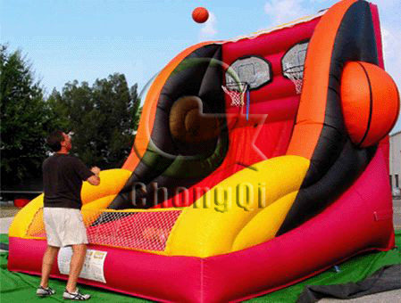 giant inflatable sports toss game